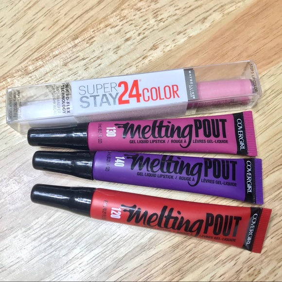 COVERGIRL Other - NWT Lipstick Bundle, includes everything seen here